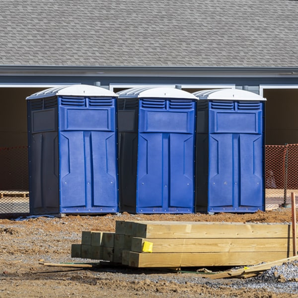 do you offer hand sanitizer dispensers inside the portable toilets in Delong Indiana